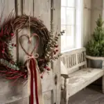 Valentine's Day Evergreen Wreaths: A Romantic Winter Craft for Your Sweetheart A Romantic Winter Craft for Your Sweetheart