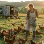 Pasture-Raised Chickens for Eggs: A Beginner's Guide to Happier Hens and Golden Yolks Pasture-raised chickens for eggs, happy hens, and golden yolks on a sustainable farm.